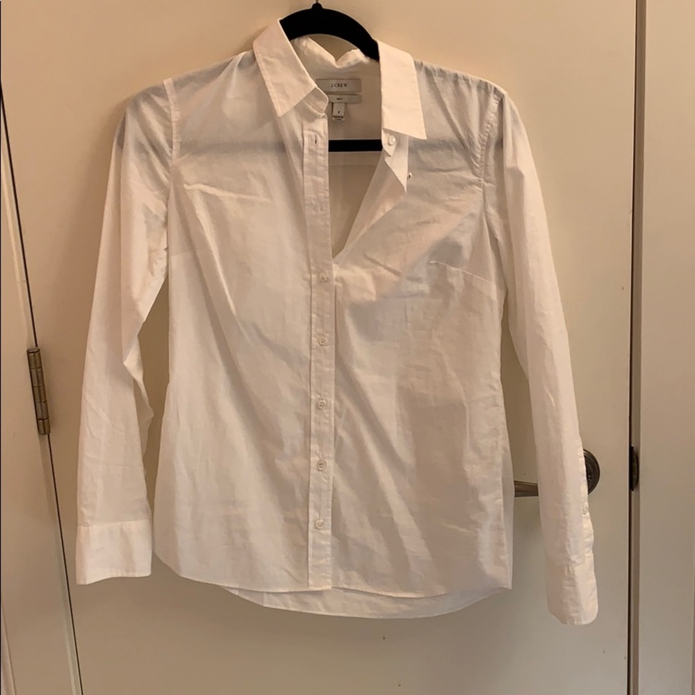 White button down shirt